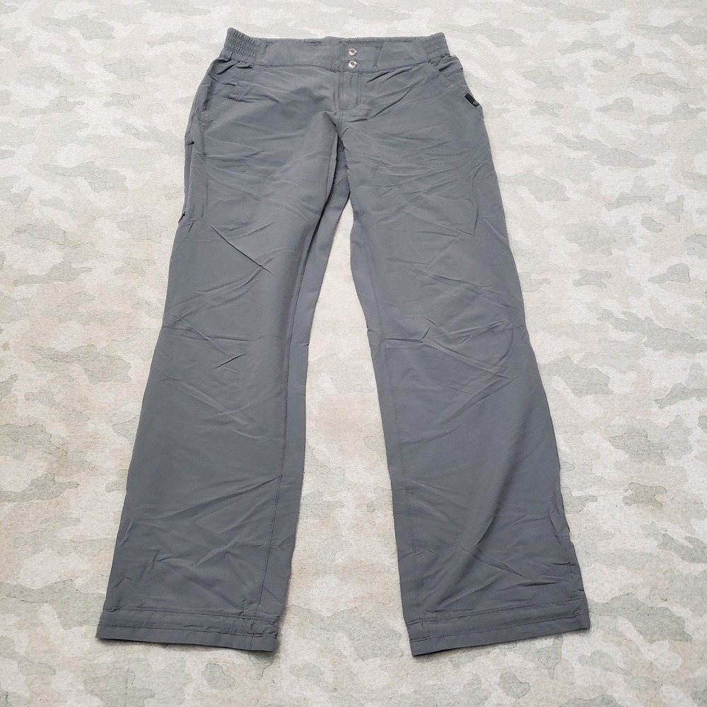 Mountain‎ Hardwear Pants Womens 8/30 Gray Pockets Straight Leg Outdoors Hiking